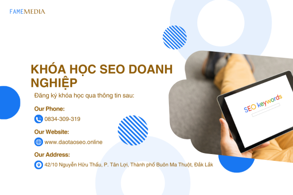 KHÓA HỌC SEO DOANH NGHIỆP