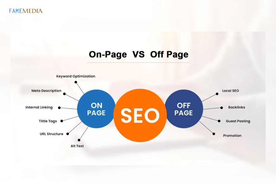 Sự khác nhau giữa SEO on-page và SEO off-page
