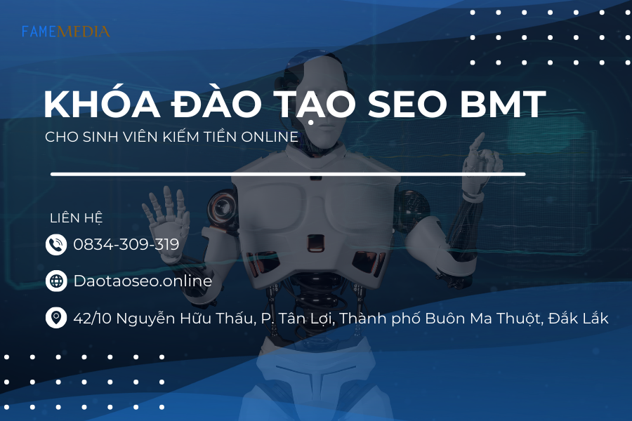 KHÓA ĐÀO TẠO SEO BMT