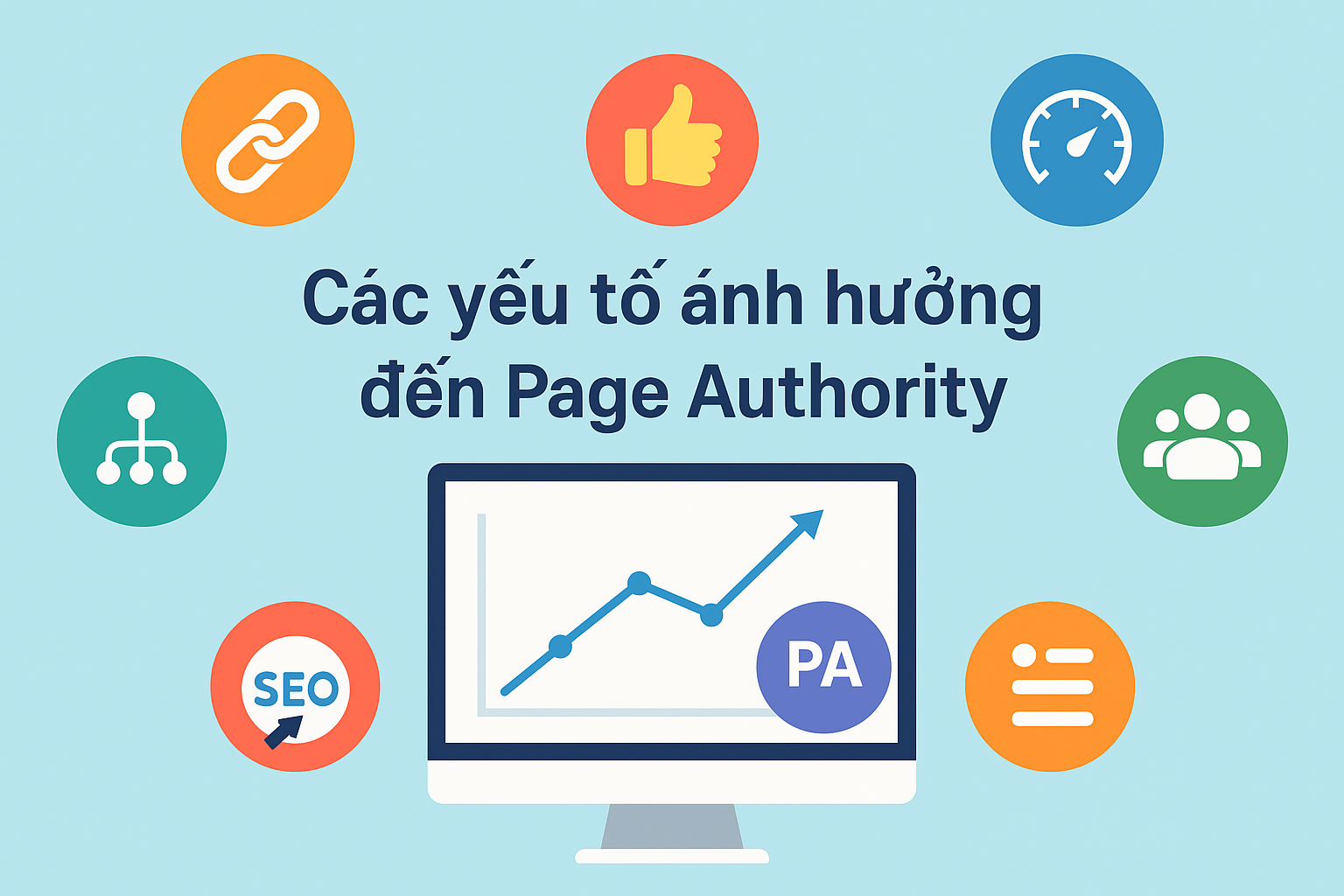 Các yếu tố ảnh hưởng đến Page Authority