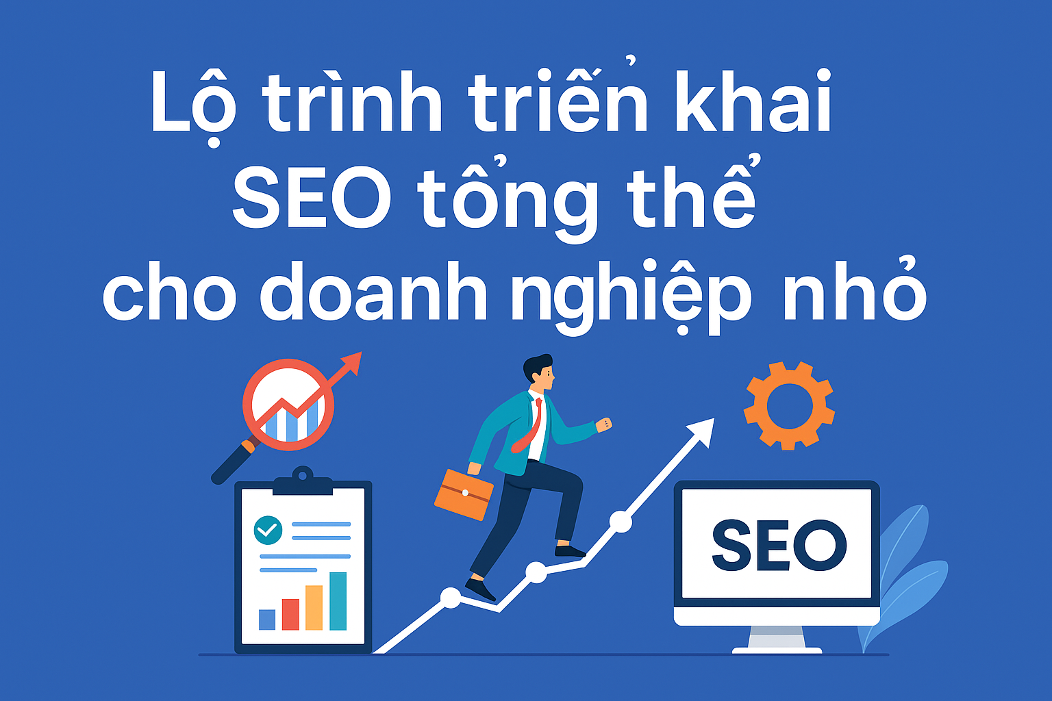Lộ trình triển khai SEO tổng thể cho doanh nghiệp nhỏ