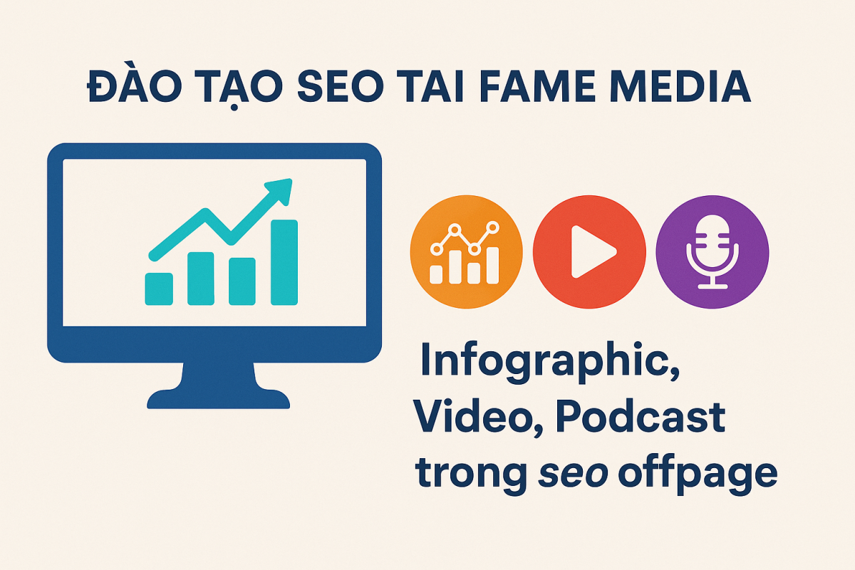 Infographic, Video, Podcast trong seo offpage