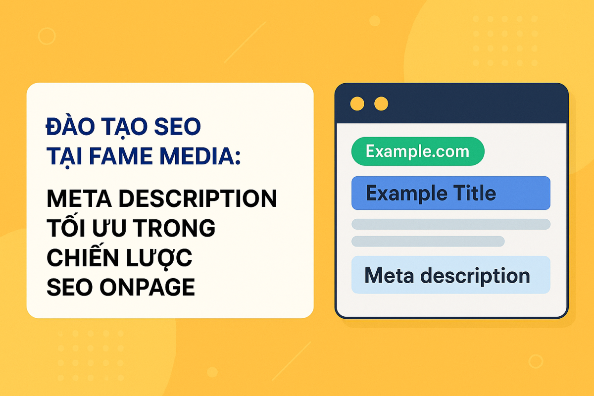 Meta description tối ưu