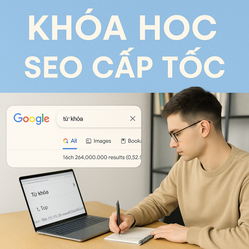 Khóa học SEO cấp tốc Google